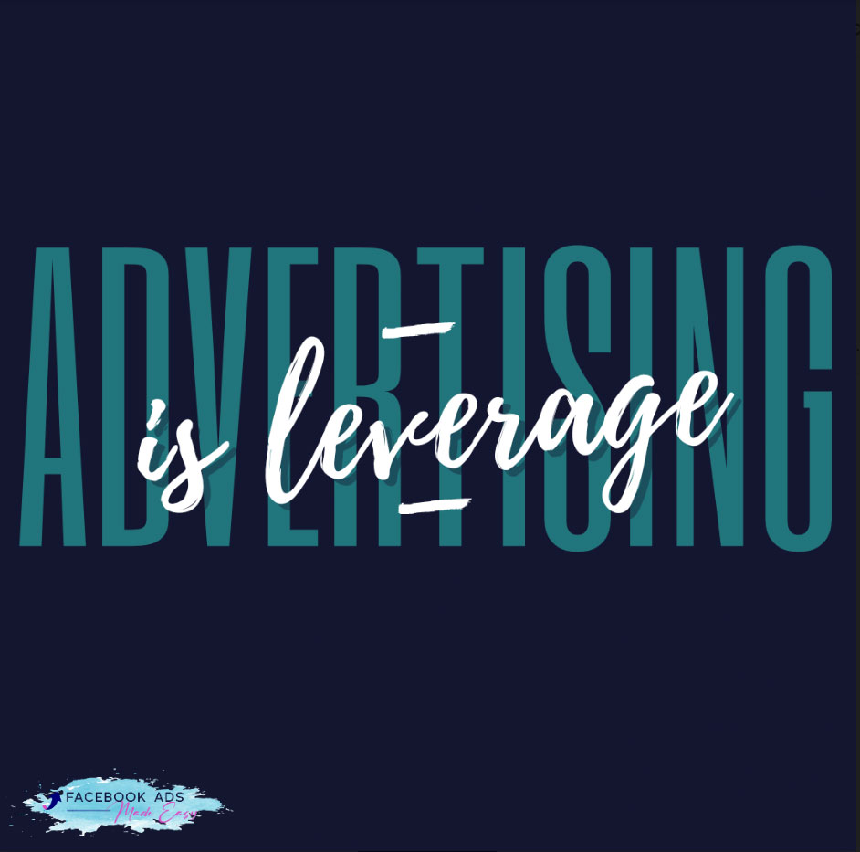 Advertising is Leverage