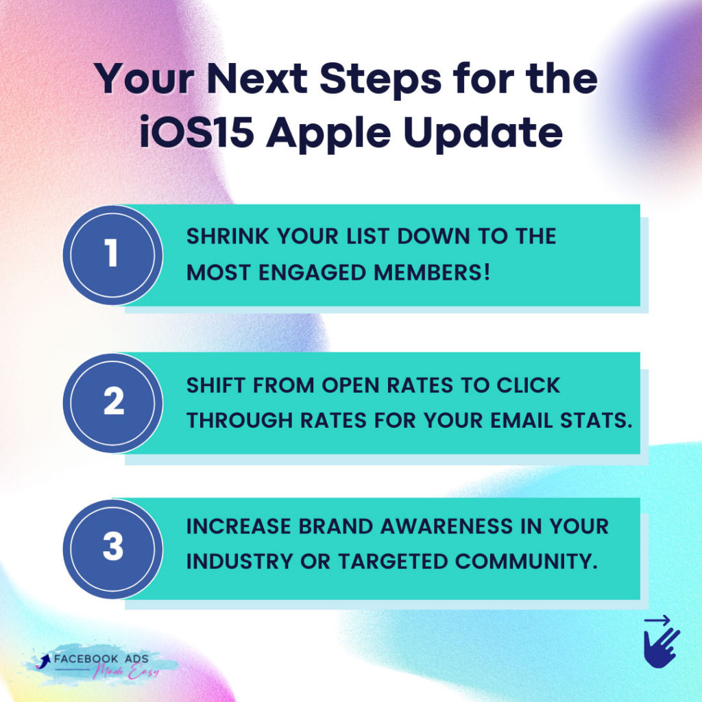 IOS 15 Steps